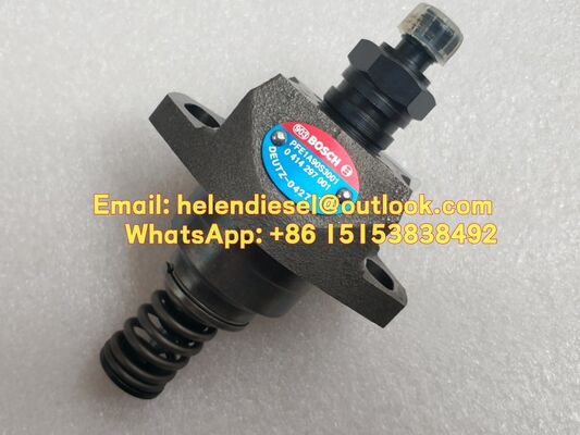 Genuine 0 414 297 001 Single Cylinder Fuel Injection Pump 0414297001 , 04271640, 04271701 , PFE1A90S3001 fournisseur