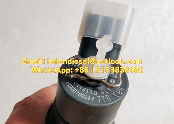 Original und neu 0 445 110 519 Common Rail Diesel Einspritzdüse 0445110519, 0445110740, 4000700187, A4000700187, MX909965, ME230536 fournisseur