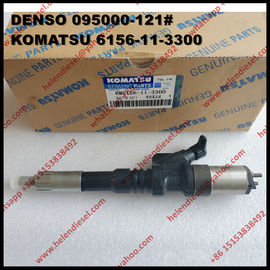 Echter allgemeiner Schieneninjektor DENSO 095000-1210, 095000-1211 für KOMATSU 6156-11-3300, 6156-11-3301 ursprünglich und neu fournisseur