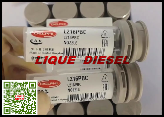 DELPHI-Einspritzdüse L216PBC ursprüngliche und nagelneue Einspritzungsdüse L216PBC fournisseur