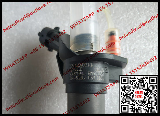 Kraftstoffeinspritzdüse 0445116059, 0445116019, 0986435395, für FIAT IVECO 5801540211, 504385557,504341488,580540211 fournisseur