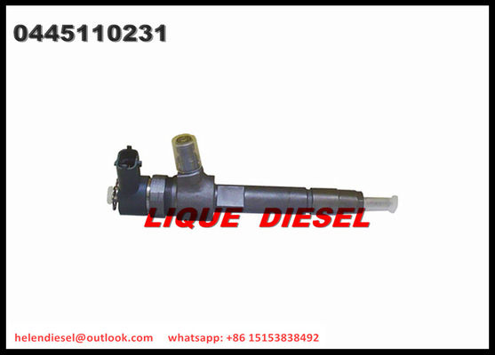 0 echte Kraftstoffeinspritzdüse  445 110 231 0445110231 für Chevrolet 93342272, MWM 940704640034, VW 2P0 130 201, 2P0130201 fournisseur
