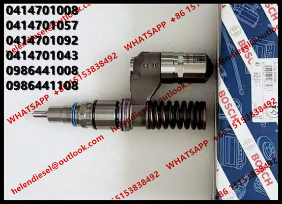Injektor 0414701008 /0414701057 /0414701043 /1409193/1455861/1529751/1497386/5237152/0574369 /0574382/1574382/ BOSCH EUI fournisseur