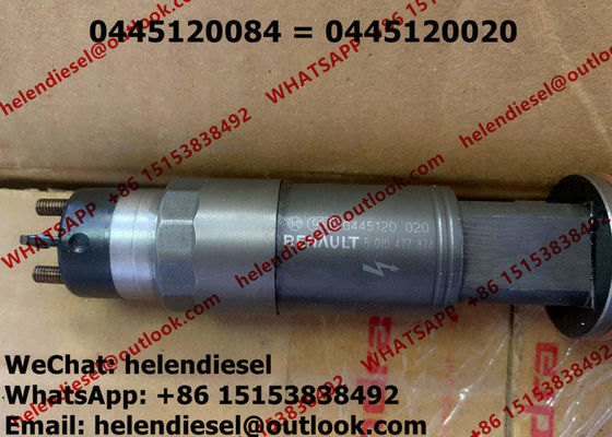 0445120084 /D5010477874 URSPRÜNGLICHE -KRAFTSTOFFEINSPRITZDÜSE 0445120019 /0445120020 /5010550956/5010477874 /503135250 fournisseur