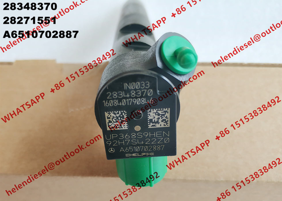 Echter DELPHI-Injektor 28348370, 28271551 für Mercedes Benz-ursprünglichen Dieselinjektor A6510702887,6510702887,651 070 28 fournisseur